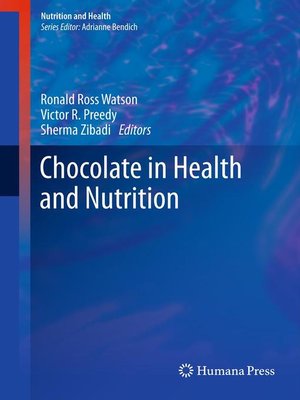 cover image of Chocolate in Health and Nutrition